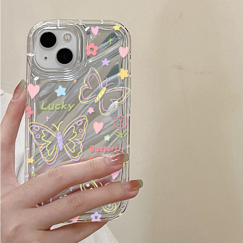 COD พร้อมส่ง! เคสโทรศัพท์ for iPhone 15 14 13 11 12 Pro MAX 6 7 8 Plus X XR XS Max SE เคสใสกันกระแทก บุคลิกเย็นชา