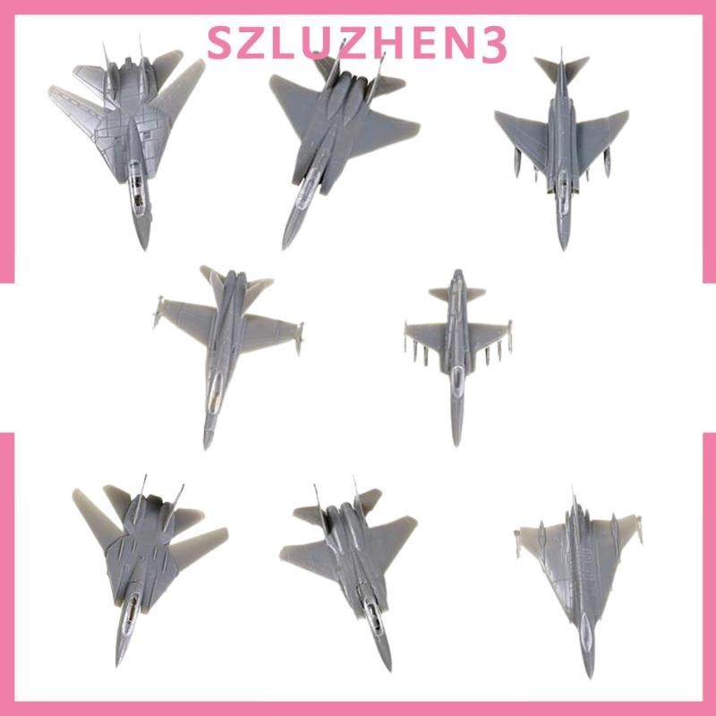 [Szluzhen3] โมเดลเครื่องบินรบจําลอง 4D 1/144 ของเล่นสําหรับเด็ก