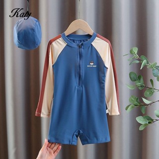 ((ฟรีหมวกว่ายน้ํา) ชุดว่ายน้ําเด็กผู้ชาย One-Piece ขนาดเล็ก …