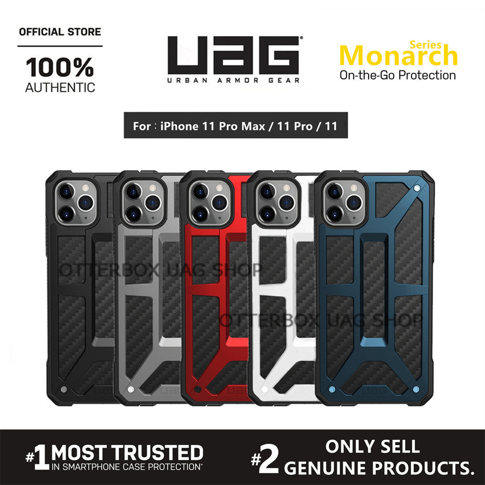 เคส UAG รุ่น Monarch Carbon Fiber Series - iPhone 11 Pro Max / 11 Pro / 11 / iPhone XS Max / XR / XS / X / iPhone 8 7 Plus