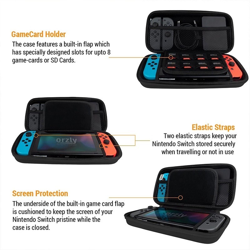 กระเป๋าใส่ธีมสวิตช์ แบบพกพา สําหรับ Nintendo Switch OLED