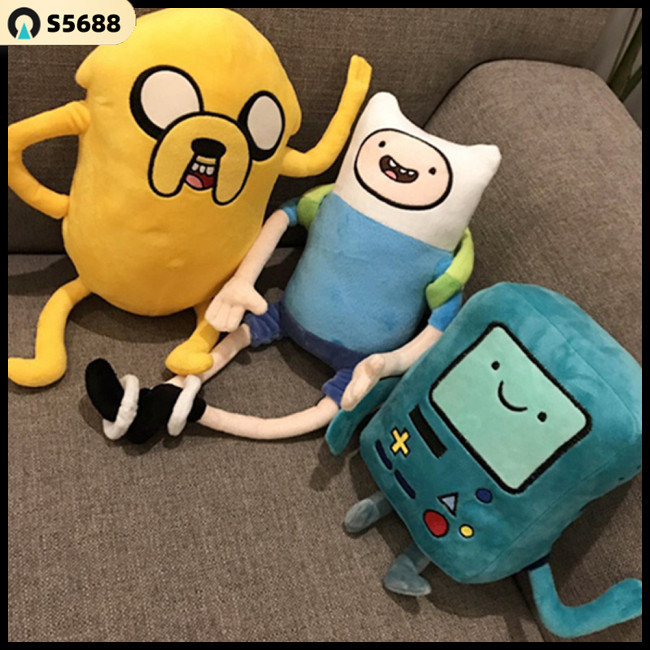 Sss ตุ๊กตายัดนุ่น รูปการ์ตูน Adventure Time สร้างสรรค์ ของขวัญสําหรับเด็ก