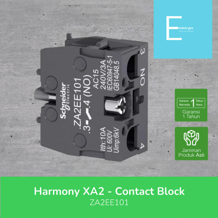 Schneider Electric Contact Block 1NO - ZA2EE101
