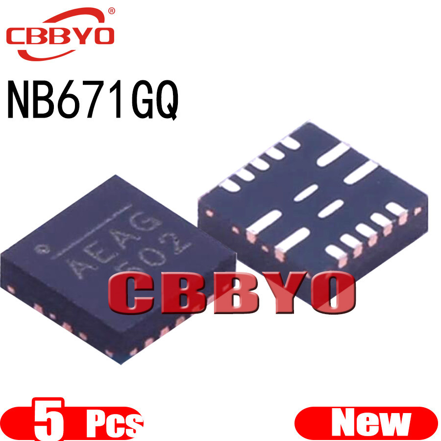 ใหม่ NB671GQ-Z ยี่ห้อ 5 ชิ้น NB671GQ NB671 AEAD AEA... Qfn-16 pxs3 EA...