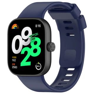 สำหรับ Redmi Watch 4 5 6 สายซิลิโคน Xiaomi Band 8 Pro Mi Band 9 Pro 10 Pro TPU สายสำรอง Push Buckle สายรัดกีฬา