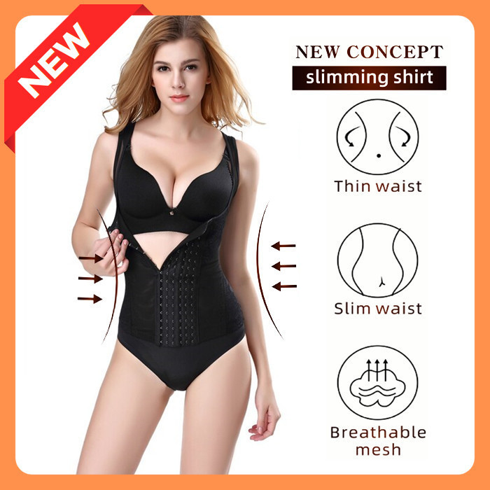 รัดตัวกระชับสัดส่วนผู้หญิง Body เอว Shaper Corrector Girdle เข็มขัด Postnatal/ผู้หญิง Bengkung เทรนเ