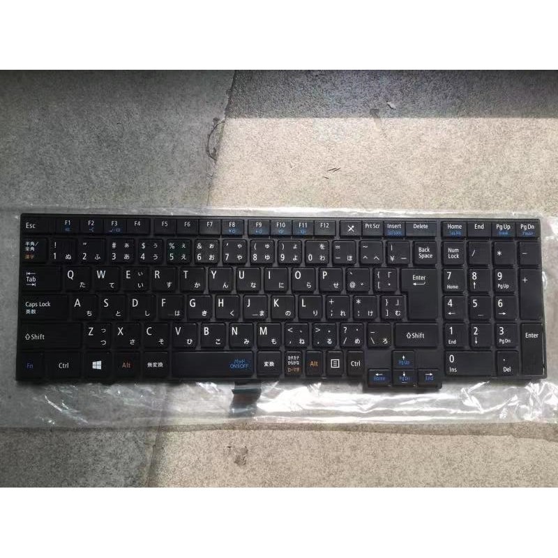 NEC VersaPro VX-U VK23LX-U VK23T/X VX-R แป้นพิมพ์โน้ตบุ๊คญี่ปุ่น JP
