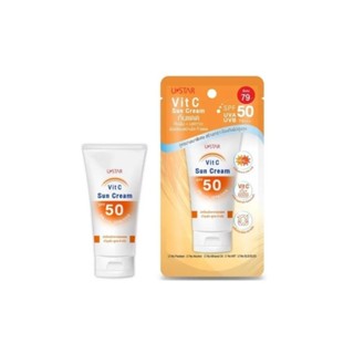 USTAR VIT C SUN CREAM SPF50 PA+++ #03126 ยูสตาร์ วิตซี ซัน ค…