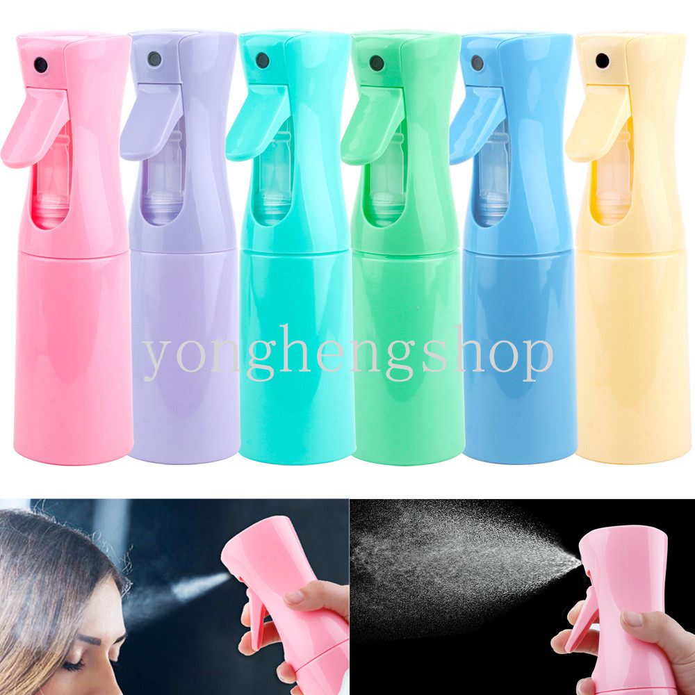 ขวดสเปรย์เปล่า แรงดันสูง ขนาด 300 มล. เติมได้ สีมาการอง สําหรับรดน้ําต้นไม้ ในสวน ร้านทําผม