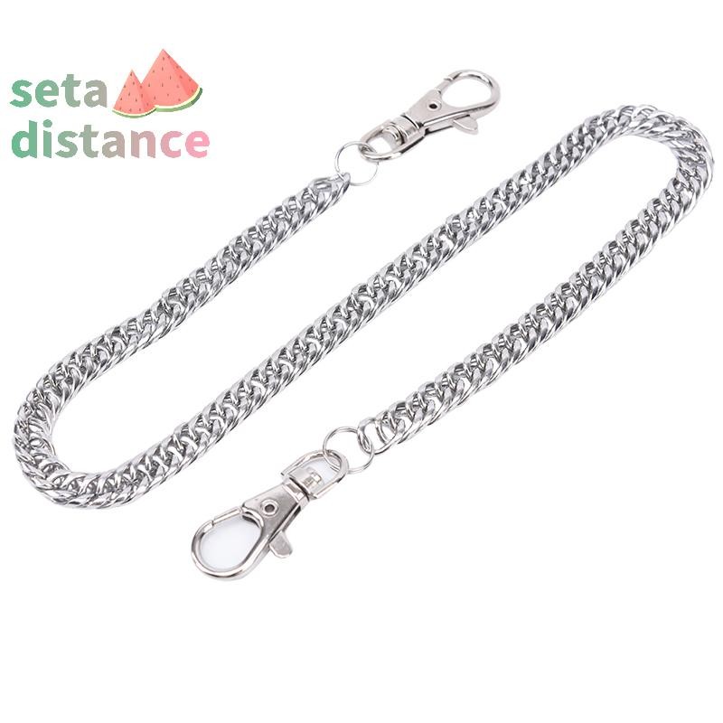 [Setad] Punk Long Wallet Belt Chain Pants Hipster Pant Jean พวงกุญแจ Hip Hop Jewelry [ใหม่]
