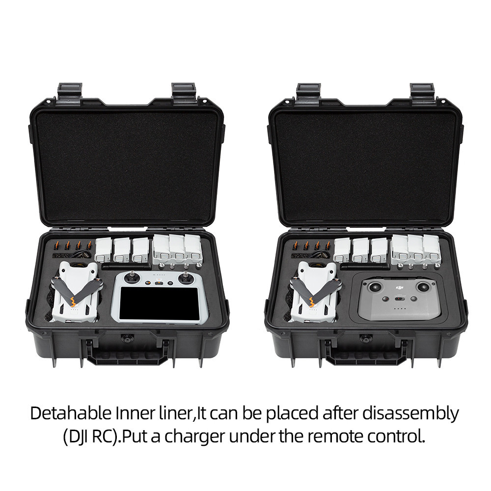 Drone กระเป๋าเก็บสําหรับ DJI Mini 3/3 Pro กระเป๋าเดินทางกล่องกันน้ํา DJI Mini 3/3 Pro อุปกรณ์เสริมกรณีกล่องป้องกันการระเบิด