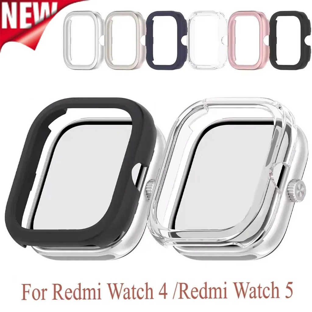 ใหม่ Hollow สําหรับ Redmi Watch 5 5 eSIM Protector กันชนที่ว่างเปล่า PC กรอบป้องกันสําหรับ Redmi Watch5 Watch4 Accessores