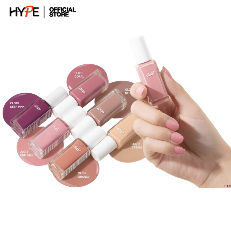 odbo olab My Mood Gel Nail Polish สีเล็บเจล สีสวยชัด หัวแปรงทาง่าย (OL001-OL023)
