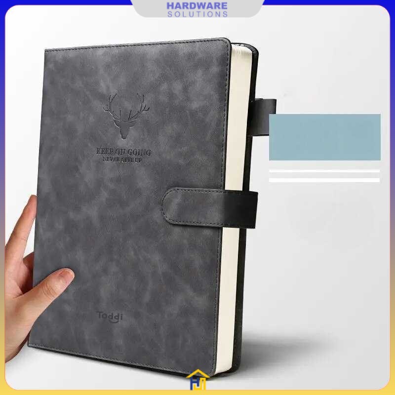 Toddi Notebook Leather Cover Magnetic Buckle - TL4