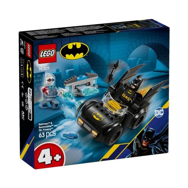 LEGO® DC Batman™: Batman & Batmobile™ vs. Mr. Freeze™ 76301