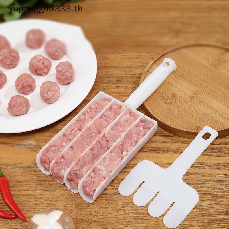 # Yujiang # เครื่องทําลูกชิ้นครัวชุดปลาทอด Beaf เนื้อทําลูกแม่พิมพ์ช้อนเครื่องมือเนื้อบาร์บีคิวหม้อร้อน Bean Curd อุปกรณ์ครัว