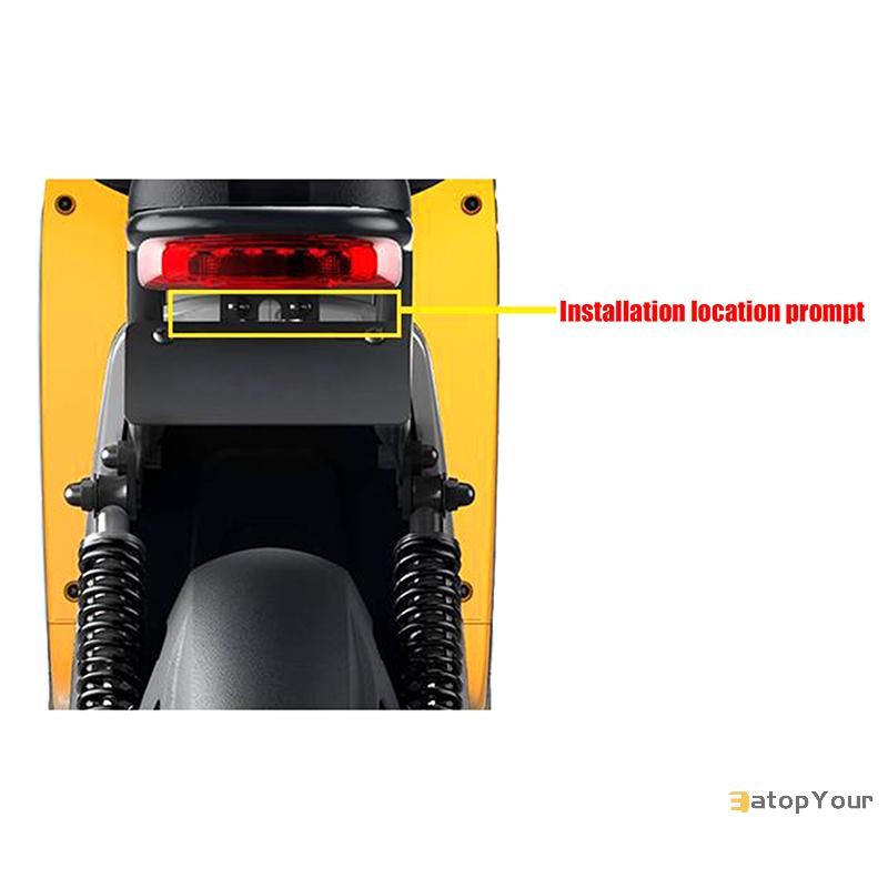 กินopyour] ขายึดไฟเลี้ยวรถจักรยานยนต์สําหรับ 009 รถยนต์ไฟฟ้าพร้อมตัวยึดไฟเลี้ยวรถจักรยานยนต์อุปกรณ์วงเล็บใหม่ - รูปที่ 3