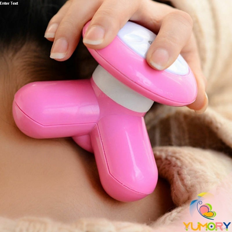 Yumory  ที่นวด 3 ขา ที่นวด นวดคอ บ่า ไหล่ หลัง ขนาดเล็ก Three Legged Mini Massager