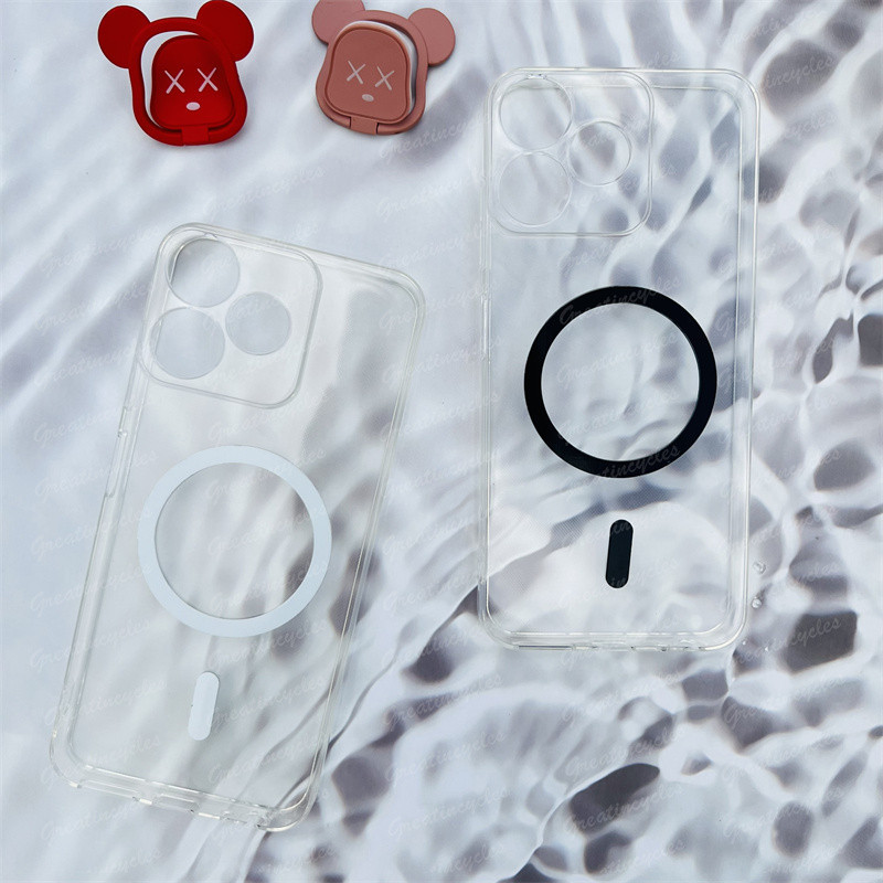 Zte Blade V50 Design ZTE 8050 เคสใส ขอบตรง ชาร์จไร้สาย ฝาครอบป้องกันเลนส์กล้อง แบบเต็ม