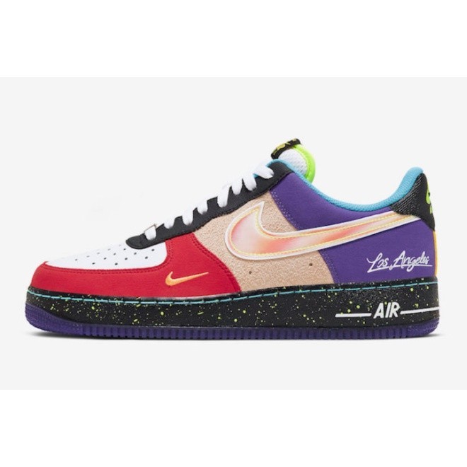 CT1117-100 NK Air Force 1 Low What The LA 2019  รองเท้ากีฬา