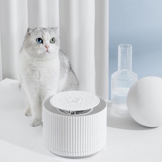 Furrytail Clear Drinking Fountain เฟอร์รี่เทล น้ำพุสัตว์เลี้ยง