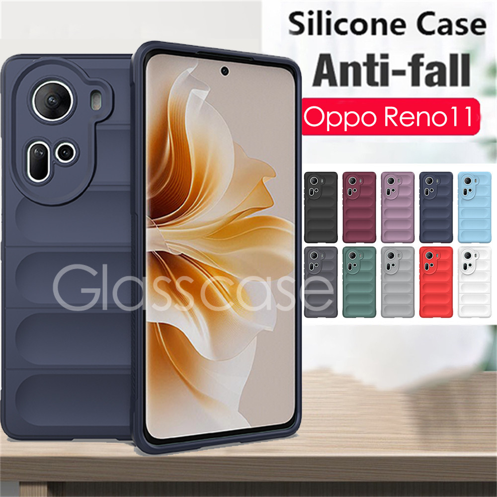 ปลอกสําหรับoppo Reno 11 12 F pro 11F 11pro 12pro Reno12 Reno12pro Reno11 Reno11F Reno11pro 5Gแฟชั่นซิลิคอนเคสโทรศัพท์ป้องกันกล้องคู่กันกระแทกปลอกปกหลังนุ่ม
