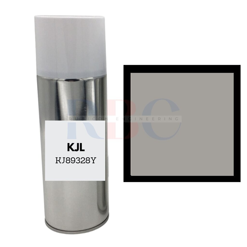 KJL KJ89328Y สีควันบุหรี่ย่น (Light Grey) สีสเปรย์สำหรับงานซ่อมงานสีตู้ ใช้สำหรับตู้ Standard Series (KJL)