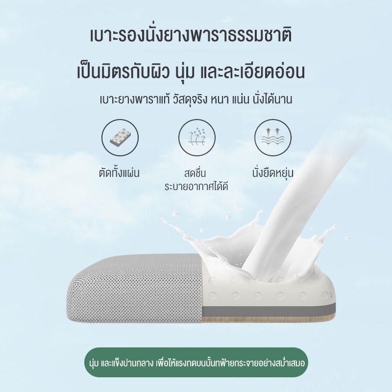 ฟังก์ชั่นหลากหลาย ปรับระดับ เก้าอี้สำนักงาน ขนาดสินค้า49*43*103cm ปรับระดับความสูง 95-103ซม ด้วยระบบไฮโดลิค Office Chair - รูปที่ 6