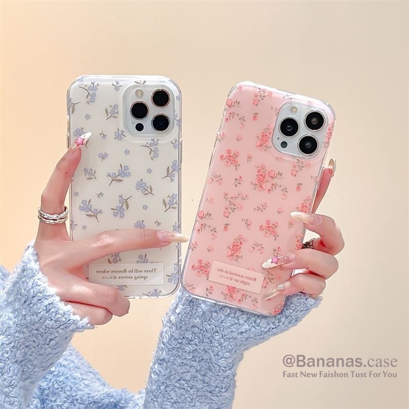 เคสโทรศัพท์มือถือ แบบนิ่ม ลายดอกกุหลาบ สีชมพู สําหรับ iPhone 15 14 13 12 11 Pro Max X Xr Xs Max 7 8 Plus SE2020