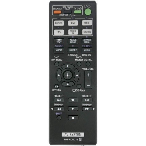 รีโมทคอนโทรลใหม่ RM-ADU079 สําหรับโฮมเธียเตอร์ Sony DAV-DZ170 DAV-DZ175 DAV-TZ210 DAV-TZ215 DAV-TZ230 DAV-DZ330