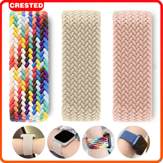 Elastic Nylon Braided Band Strap for Apple Watch Ultra 3 2/Ultra Series 11 10 9 8 7 6 SE 3 2 1 IWatch Size 46 42 49mm 45mm 41mm 44mm 40mm 42mm 38mm Bracelet Soft Sport Belt Accessories Smart Watch 8 Ultra MAX 9 PRO S20 T800+T800+ Ultra T500 Ready Stock