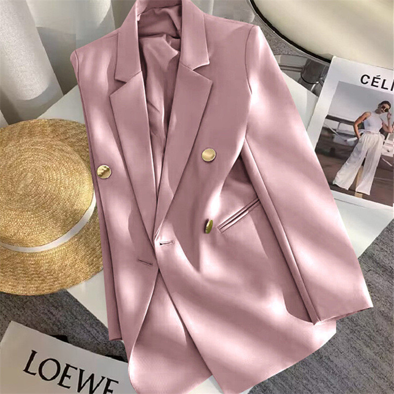 Spring and Autumn women's suit Korean design simple suit jacket women blazer temperament fashionable