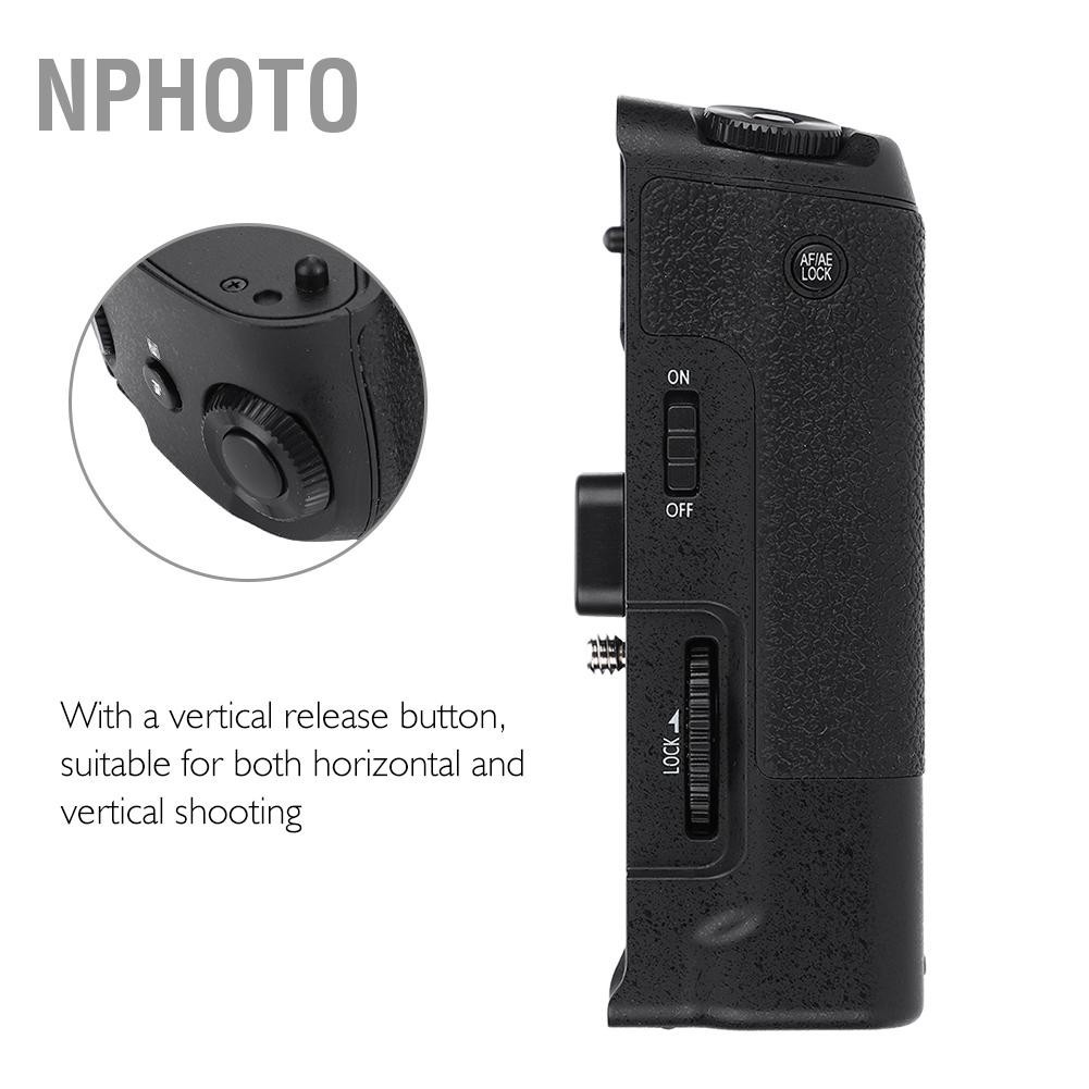 Nphoto Mcoplus DMW-BGG1 มือถือกล้องแนวตั้งแบตเตอรี่ Grip อุปกรณ์เสริมสำหรับ Panasonic Lumix G80 G85