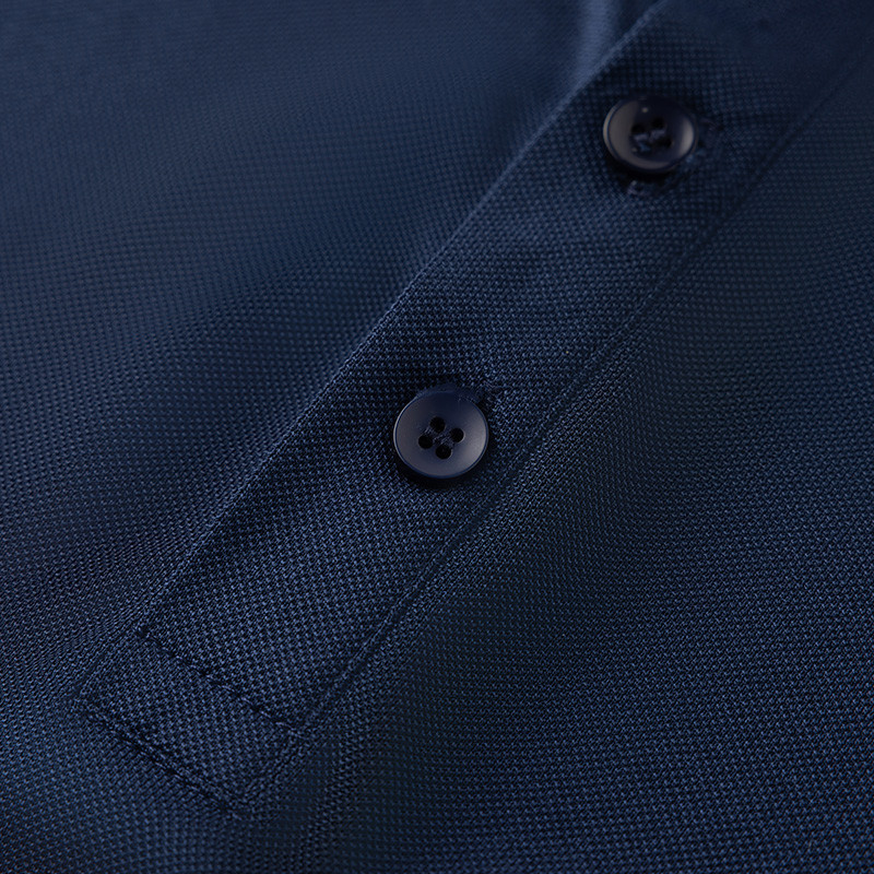 [ลดกระหน่ํา] เสื้อโปโลแขนสั้นลําลอง ผ้าฝ้ายแท้ ระดับไฮเอนด์ สวมใส่สบาย แฟชั่นฤดูร้อน สไตล์นักธุรกิจ สําหรับผู้ชาย - รูปที่ 6