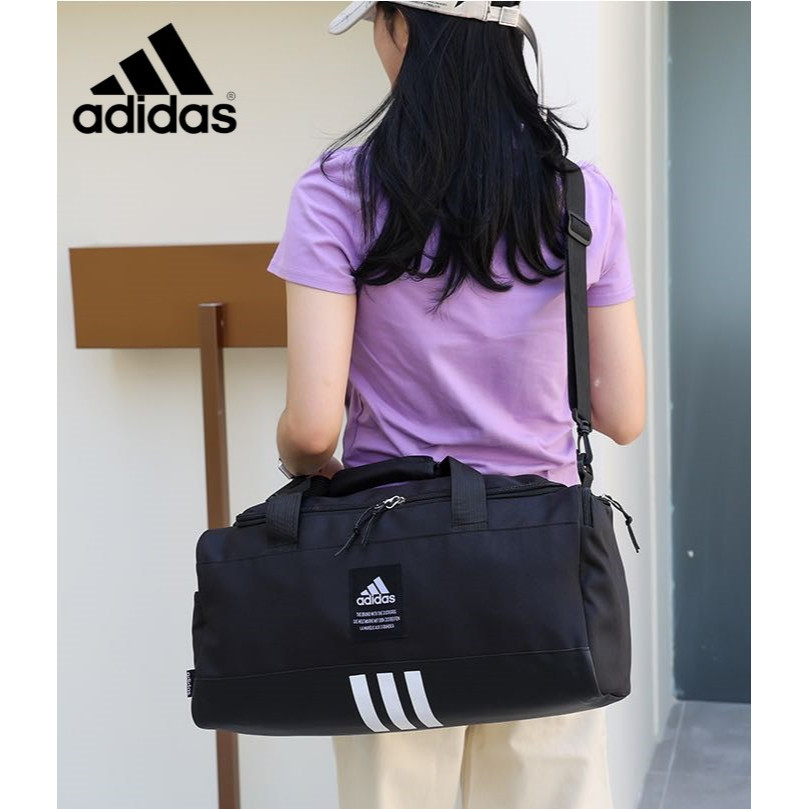Adidasกระเป๋าเดินทางแฟชั่นความจุขนาดใหญ่สำหรับผู้ชายและผู้หญิง(ความกว้าง45ซม.สูง23ซม