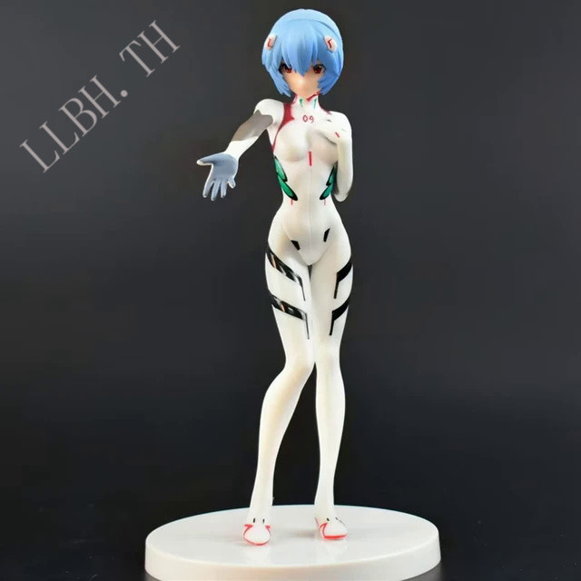 18cm Neon Genesis Evangelion Anime Figure EVA Short Hair Rei Ayanami Action Figure Asuka Figurine PVC Collection Model D