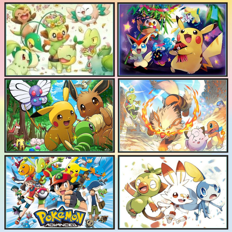 📣พร้อมส่ง📣【Pokémon】jigsaw puzzle-จิ๊กซอว์-300-1000-ชิ้น- ชิ้นของเด็ก จิ๊กซอว์ไม้ 1000 ชิ้น จิ๊กซอว์ 1000 ชิ้นสำหรับผู้ใหญ่ จิ๊กซอ จิ๊กซอว์ 500 ชิ้น🧩33-8 จิ๊กซอว์ 1000 ชิ้น สำหรับ ผู้ใหญ่ ตัวต่อจิ๊กซอว์ จิ๊กซอว์ การ์ตูน