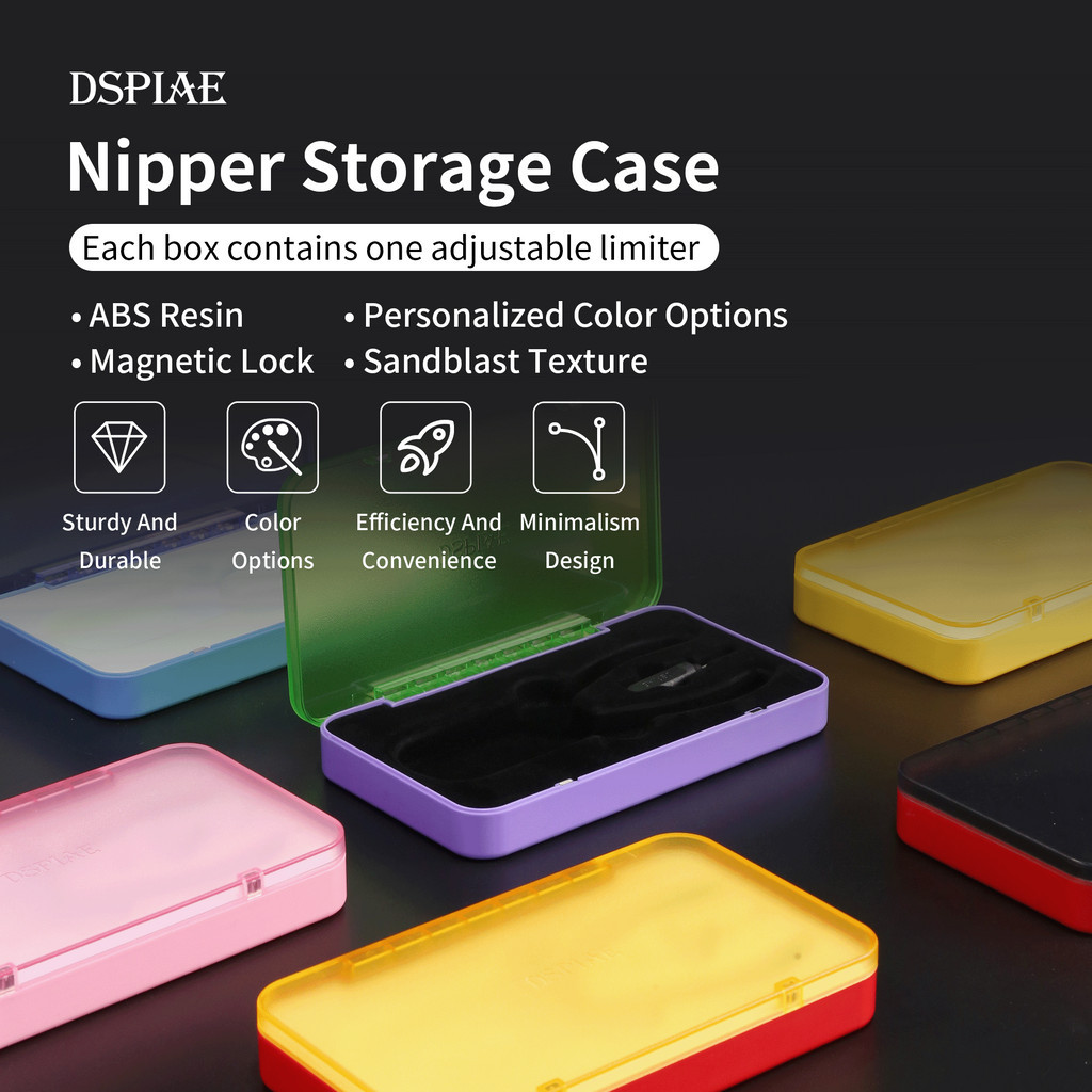 DSPIAE Nipper storage Case ทหารทํา Tool Assembly Retrofit Gundam Hobby DIY storage คีมตัดป้องกัน