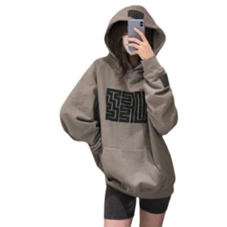 COCO เสื้อคลุมกันหนาวเเขนยาวผู้หญิง ทรงโอเวอร์ไซค์ รุ่น W683…