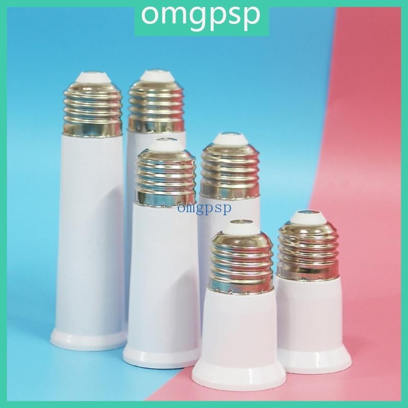 Omg E27 to E27 อะแดปเตอร์ซ็อกเก็ตขยายโคมไฟ สําหรับ Better Illumination