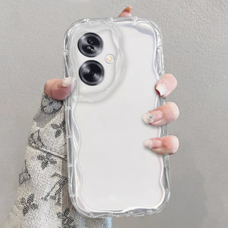 เคส OPPO Reno 11F Reno11F 5G โทรศัพท์มือถือนิ่ม แบบใส ลายหยั…