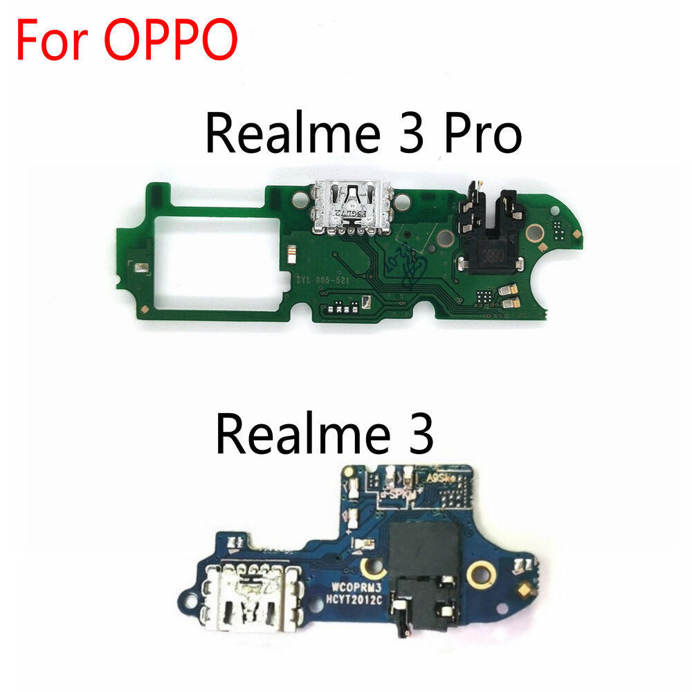 ใหม่ แท่นชาร์จ พอร์ต USB และไมโครโฟน สําหรับ OPPO Realme 3 Pro Realme3 Pro