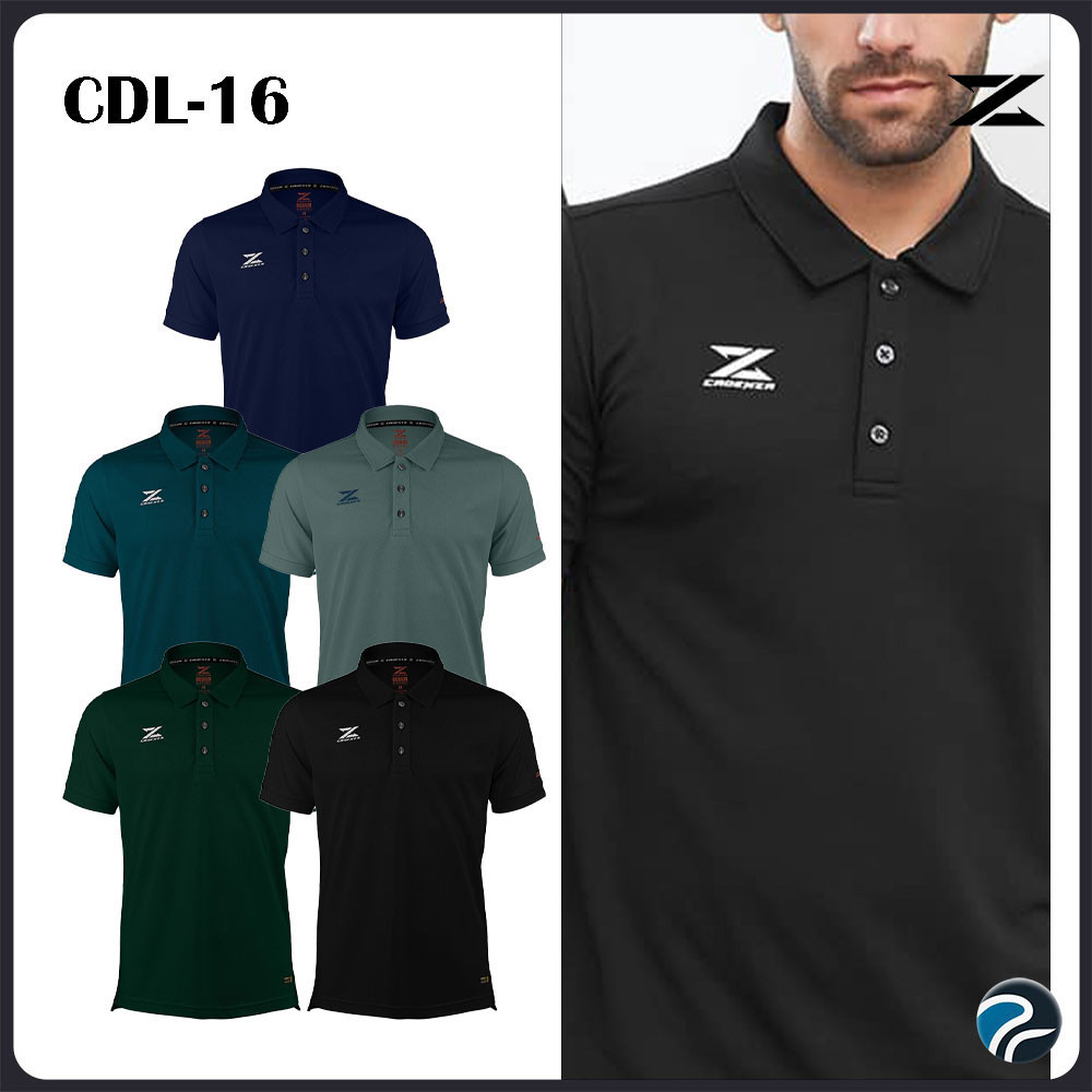ถูกชัวร์ไม่มั่วนิ่ม เสื้อโปโล เสื้อโปโลแขนสั้นคาเดนซ่า CADENZA POLO รหัส CDL-16 ชุดที่ 3 แท้100%