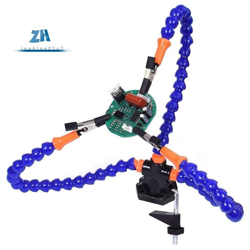 ปากกาจับชิ้นงานเชื่อม พร้อมขาตั้งหัวแร้ง PCB 3 ชิ้น