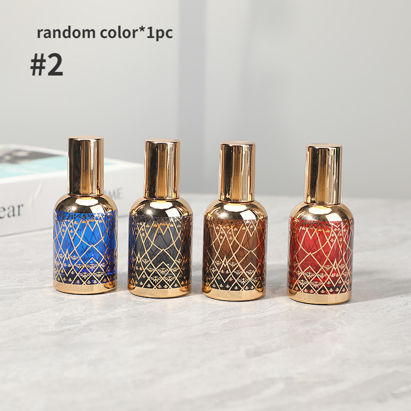ขวดสเปรย์น้ําหอมเปล่า แบบพกพา เติมได้ ขนาด 30 มล. สุ่มสี