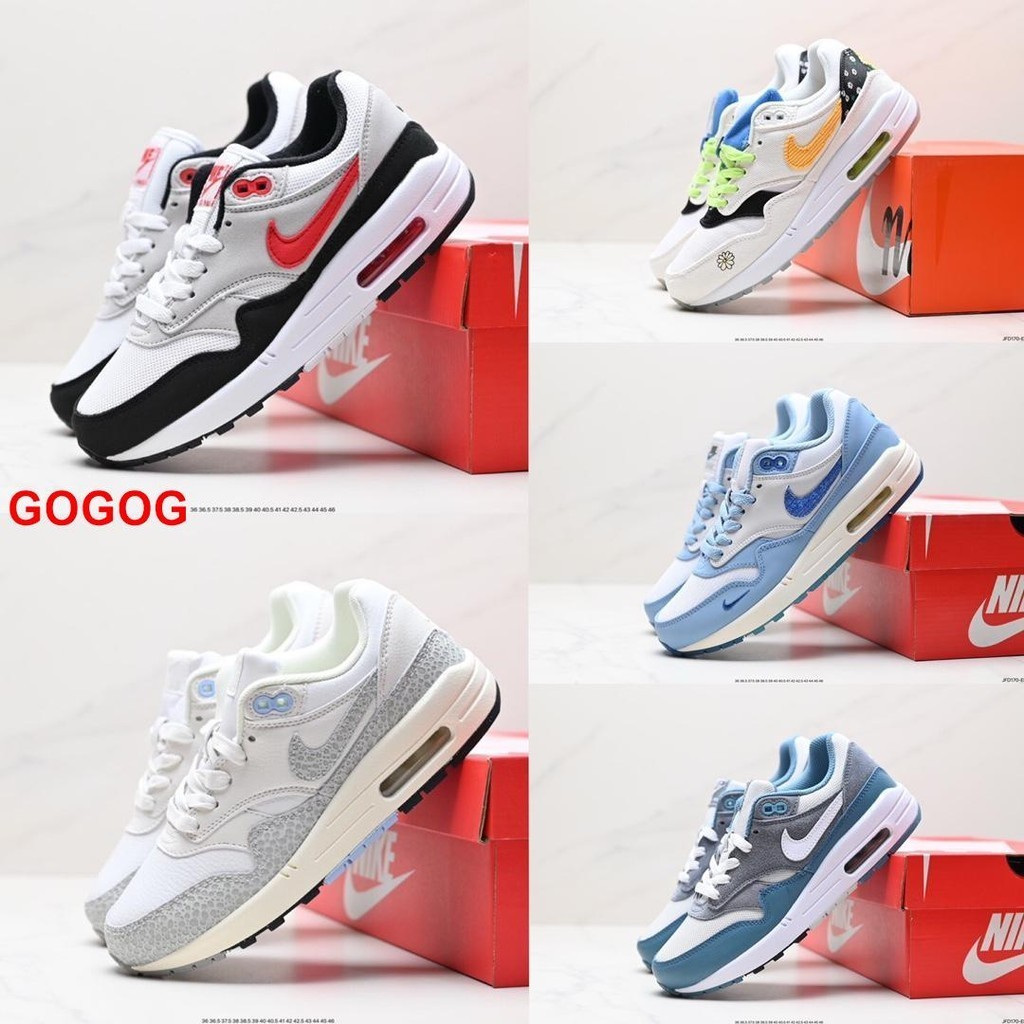 Nike Air Max 1 BV1977-200 Unisex Low-Top Sports Shoes Casual Shoes G43