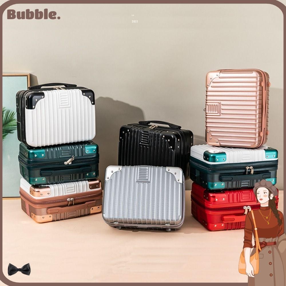Bubble กล่องเครื่องสําอาง กระเป๋าเดินทาง ขนาดเล็ก 14 นิ้ว สําหรับผู้หญิง