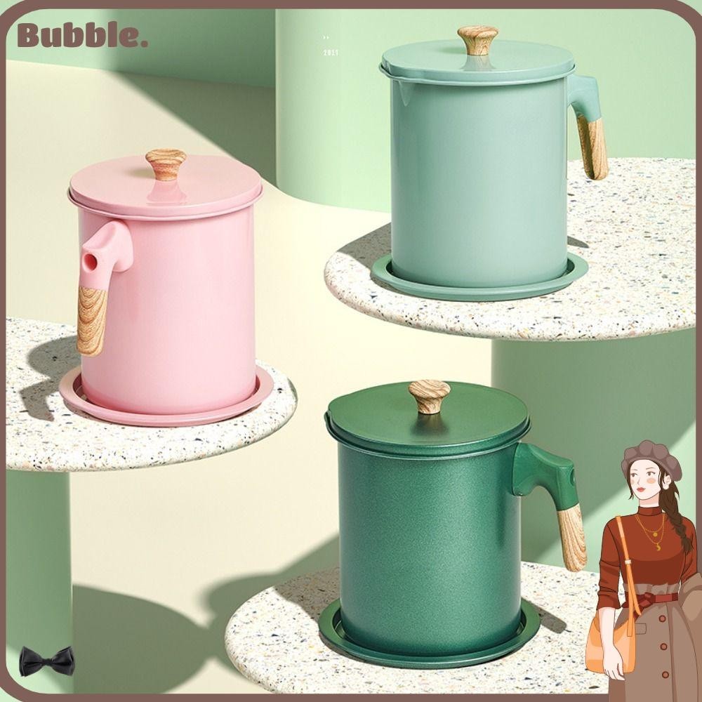 Bubble หม้อกรองน้ํามัน ความจุขนาดใหญ่ 1.4 ลิตร 1.7 ลิตร สําหรับห้องครัว