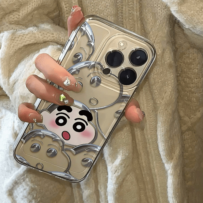 เคส VIVO V60 Y19S V60 V50 V40 Y28 Y100 Y03 Y18 Y38 Y27 Y78 Y77 5G Y22 Y35 2022 4G Y02S Y02 Y02A Y75 Y55 Y36 Y17S Y16 Y15S Y15A 2021 Y01 V30 Pro V29E V29 Lite V27E V27 V25 V25E V23 V23E Cute Cartoon Kitty Crayon Shin-chan Fine Hole Soft Phone Case TM 01 - รูปที่ 2