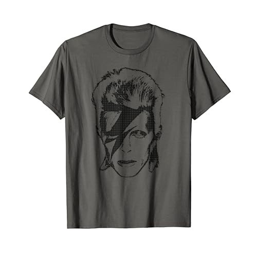 เสื้อยืดผ้าฝ้าย พิมพ์ลาย David Bowie - Lightning จัดส่งด่วน สําหรับผู้ชาย ไซซ์ 4XL 5XL 6XL
